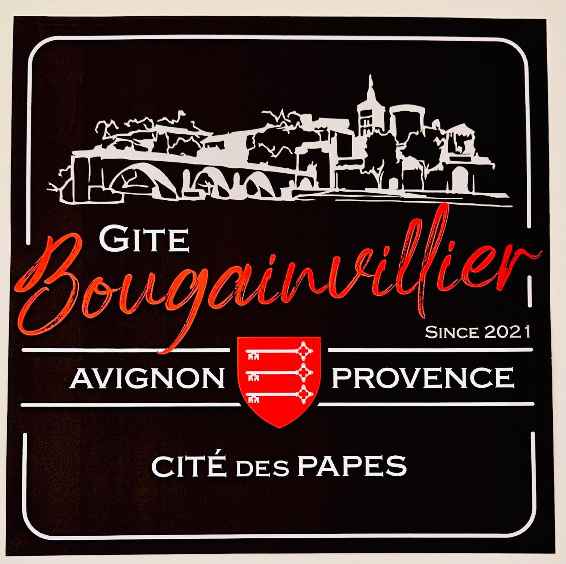 Gite Avignon Bougainvillier 外观 照片